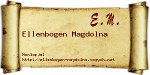 Ellenbogen Magdolna névjegykártya